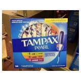 TAMPAX pearl 34ct super to ultra tampons