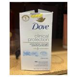 dove clinical protection aintipersperent 1.7oz