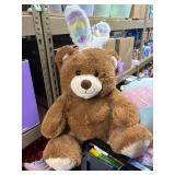 large teddy bear with bunny ears, 26' sitting