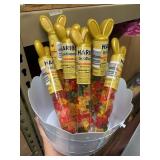 9 HARIBO gummy bear tubes, exp 12/26