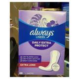 always liners extra long 68ct