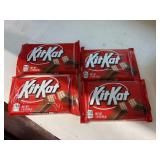 4 kit kat bars 1.5oz@ exp 5/26