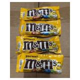 4 bags M&M peanuts 1.70z@ exp 5/26