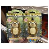 2 sloth poopers with candy exp 10/27