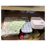 48 square paper plates, melamine serving tray