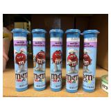5 tubes mini M&M  tubes  exp 8/26