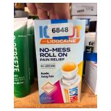 icy hot with lidocaine roll on 2.5oz  exp 1/28