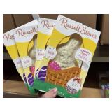 4 confetti cake white chocolate bunnies russel