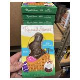 5 russell stover 3oz@ chocolate bunnies exp 8/26
