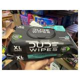 2 pks dude wipes xl 48ct@ mint chill
