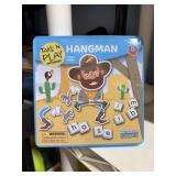travel size HANGMAN game, in tin