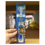 kids spinning tooth brush chase paw patrol