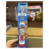 kids spinning tooth brush marshall  paw patrol