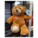 GET WELL SOON BEAR orange shirt TEDDY 12'