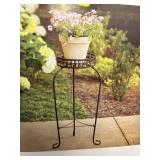 plant stand allen and roth , black 15'x10'x27'