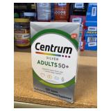 centrum silver adults 50+ 125ct exp 6/26