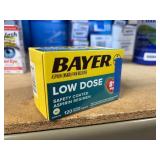 bayer low dose aspirin 120ct 81mg@ exp 5/28