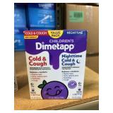 dimetapp 2 bottles cold & cough, nightime cold &