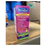 childrens benadryl allergy plus congestion 4oz