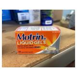 motrin ib liquid gels 200mg, 80ct exp 7/26