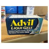 advil liqui-gels 200mg, 160 capsules exp 12/27