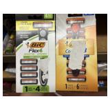 2 razor sets -1 bic flex 4 & 1 bic comfort 3