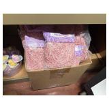 approx 40 pks pink paper easter grass