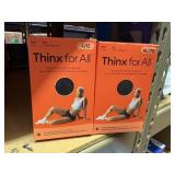 2 pr Thinx for all Large/XL leakproof underwear