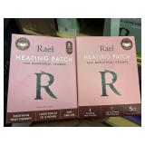 2 boxes 5ct Heating patches for cramps one timeUse