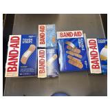 bandaid assortment 5 boxes various sizes 210total