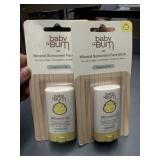 baby bum 2 tubes face sunscreen 0.4oz@ spf 50
