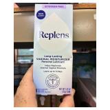 replens, 1.23oz personal lubricant exp 1/28
