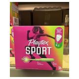 playtex sport 36ct tampons super