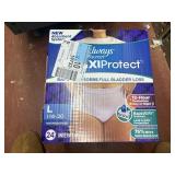 24ct always maxi incontinence underwear large