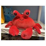 cuddle crew CRAB plushie 6.5' tall