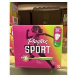 playtex sport 36ct tampons super