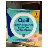84ct daily oral contraceptive pills exp 3/27