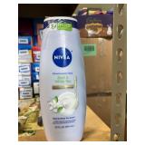 nivea body wash 20oz basil & white tea