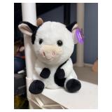 cow plushie 8' tall