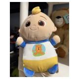J.J. from cocomelon, hug me doll by squishmallow