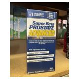 super beta prostate advance 60ct exp 12/26