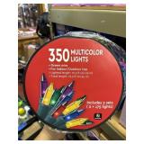 350 multicolored indoor outdoor string lights