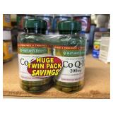 2 bottles CoQ-10 200MG 80CT@ exp 2/28