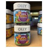 2 olly kids multi vitamins 70ct@ exp 6/26