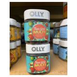 2 olly teen girl multi  vitamins 70ct@ exp 6/26