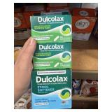 Dulcolax suppositories & stool softeners exp 1/28