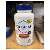 citracal calcium petite +D3 200 ct exp 5/26