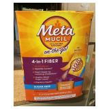 meta mucil on the go 44 pks powder exp 2/28