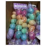 7 pks 12ct@ pastel marbled easter eggs