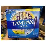 TAMPAX pearl 47ct mix light to super tampons